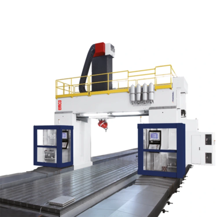 Groot portaalfreesmachinewerkstuk